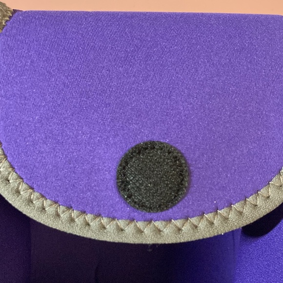 BUILT NY B Series Wine Cube Insulation Sleeve with handles. Purple & Gray. EUC - Picture 6 of 8